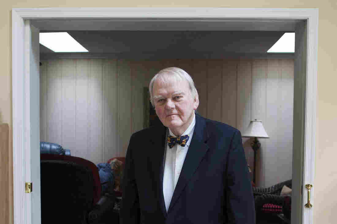 Bob Hunter, in his home in Arlington, Va., says the National Flood Insurance Program doesn't charge homeowners enough in premiums to adequately fund itself. Bob Hunter, in his home in Arlington, Va., says the National Flood Insurance Program doesn't charge homeowners enough in premiums to adequately fund itself.