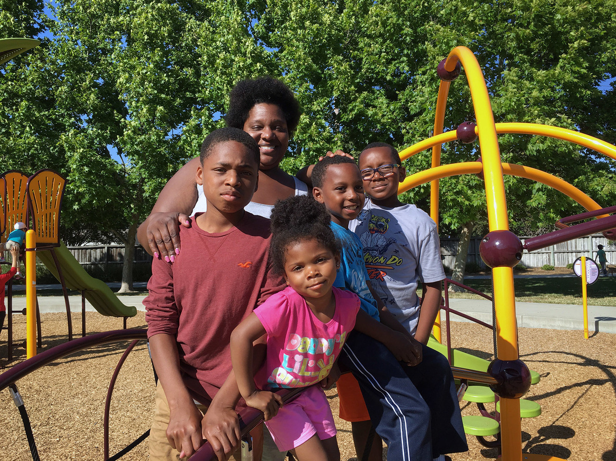Zunika Crenshaw packs her purse full of asthma and allergy medications for her children when the comes to the park near their house in Pleasanton, Calif. Zunika Crenshaw packs her purse full of asthma and allergy medications for her children when the comes to the park near their house in Pleasanton, Calif.