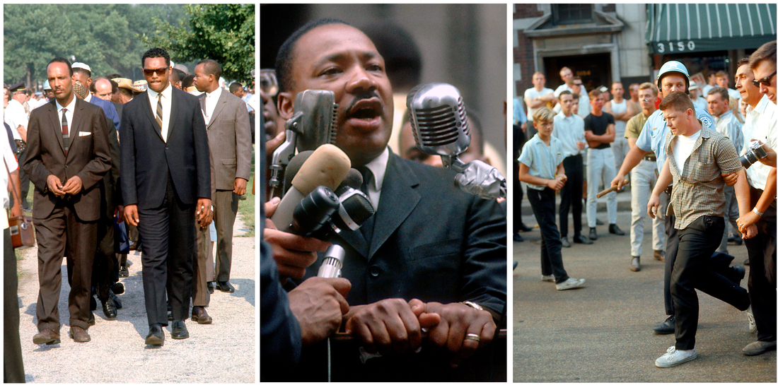 Martin Luther King Jr. In Chicago See Rare Color Photographs Of The