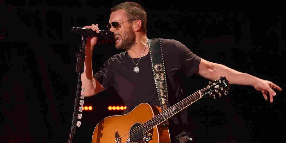Musician Eric Church performs onstage during 2016 the CMA Festival in Nashville, Tennessee.