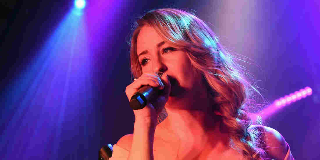 Margo Price on stage during CMA Fest 2016.