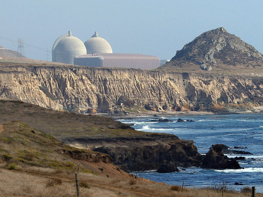 The Diablo Canyon Nuclear Power Plant, south of Los Osos, Calif., sits near earthquake fault lines, and is slated to close by 2025.