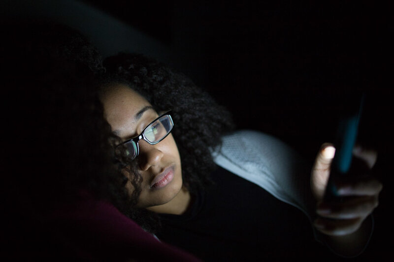 Staring At Smartphones In The Dark Can Mess With Vision Shots Health News Npr