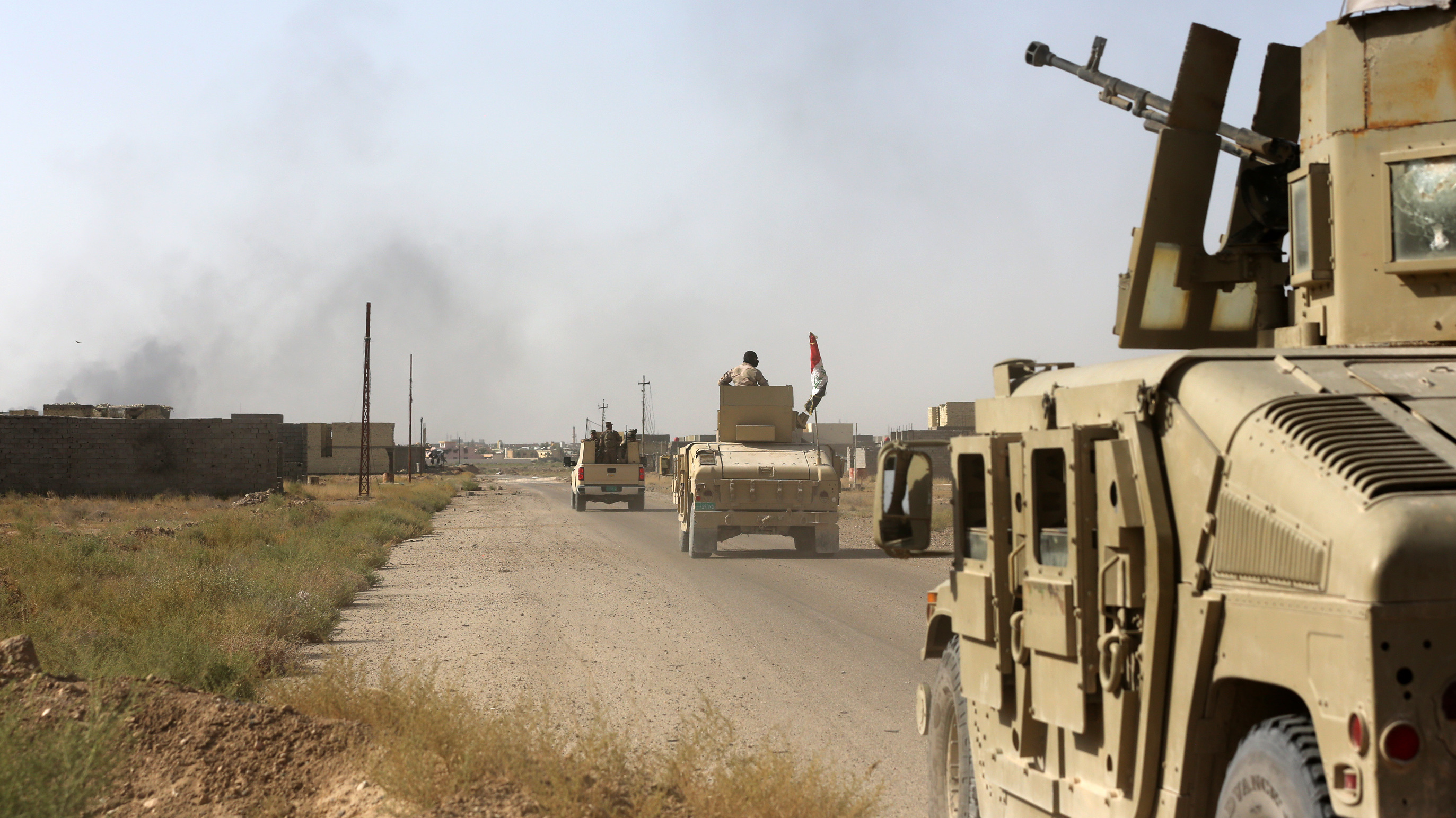 Iraqi Forces Claim Victory Over ISIS In Fallujah : The Two-Way : NPR