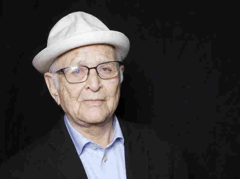 Norman Lear poses for a portrait during the Sundance Film Festival in January.