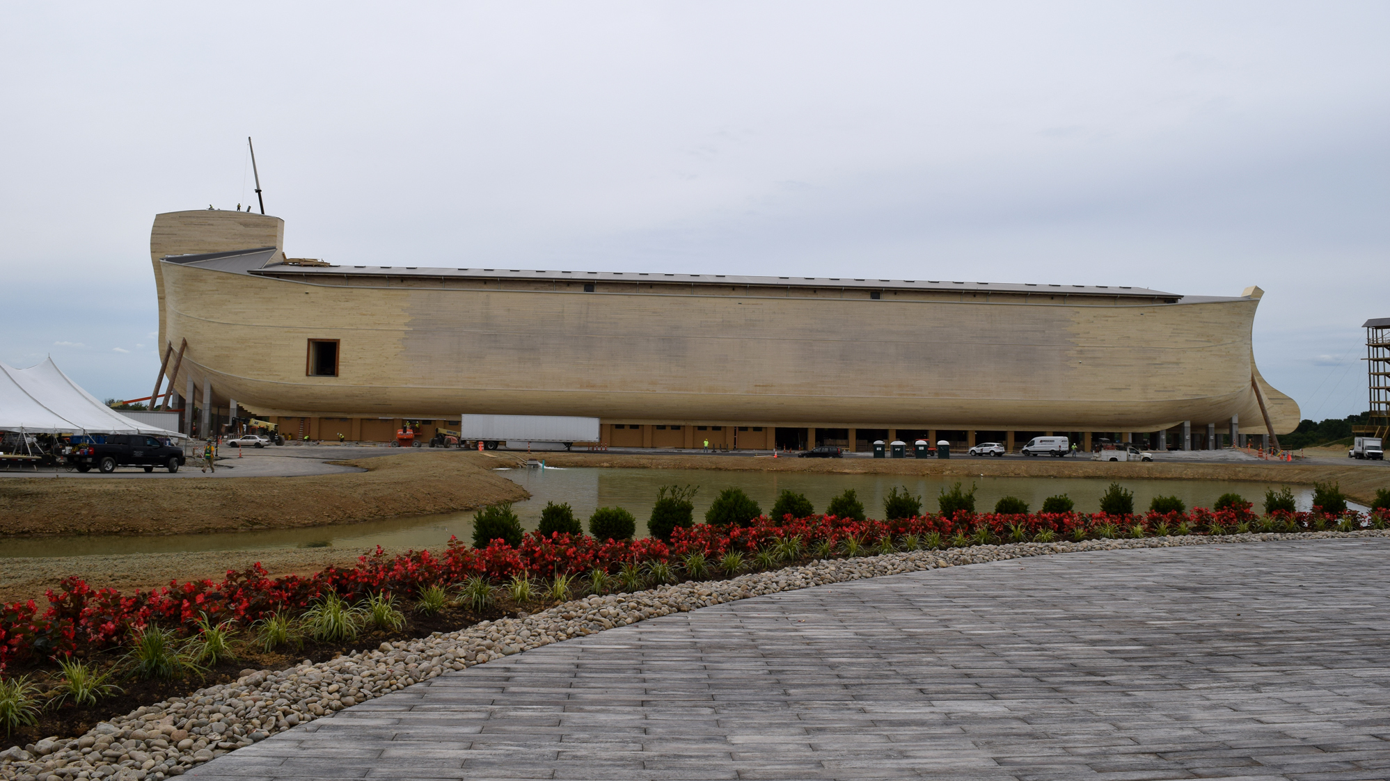 Life Size Noah S Ark To Open Amid A Flood Of Skepticism Npr