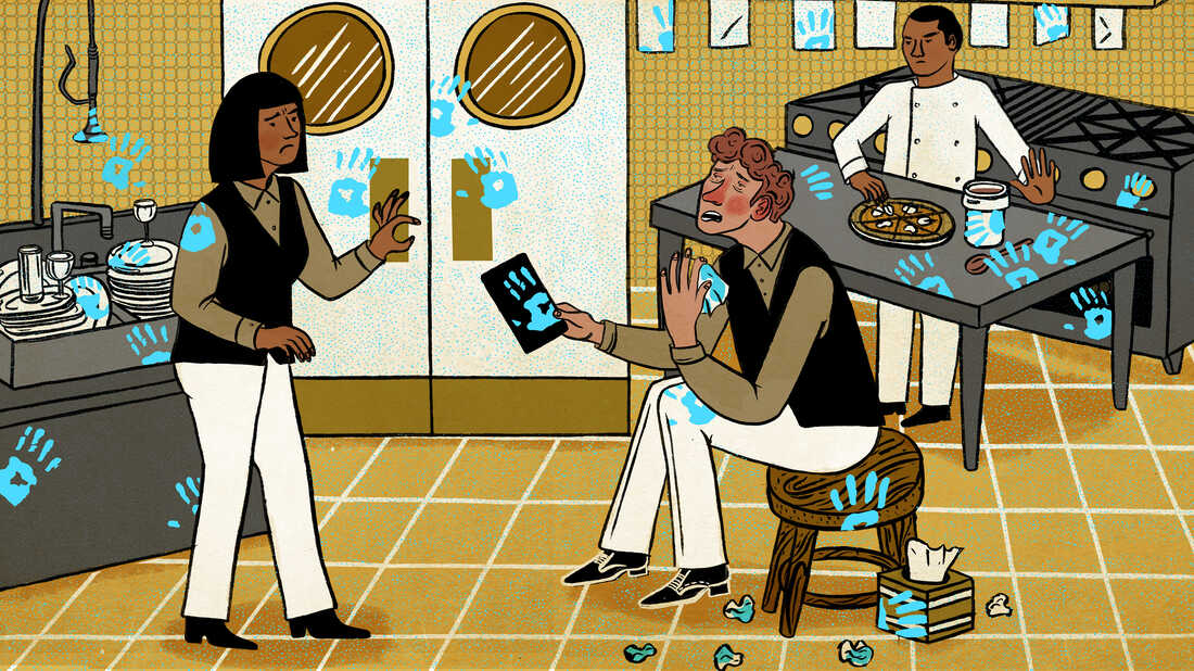 A sick employee can spread illness to customers or patients.