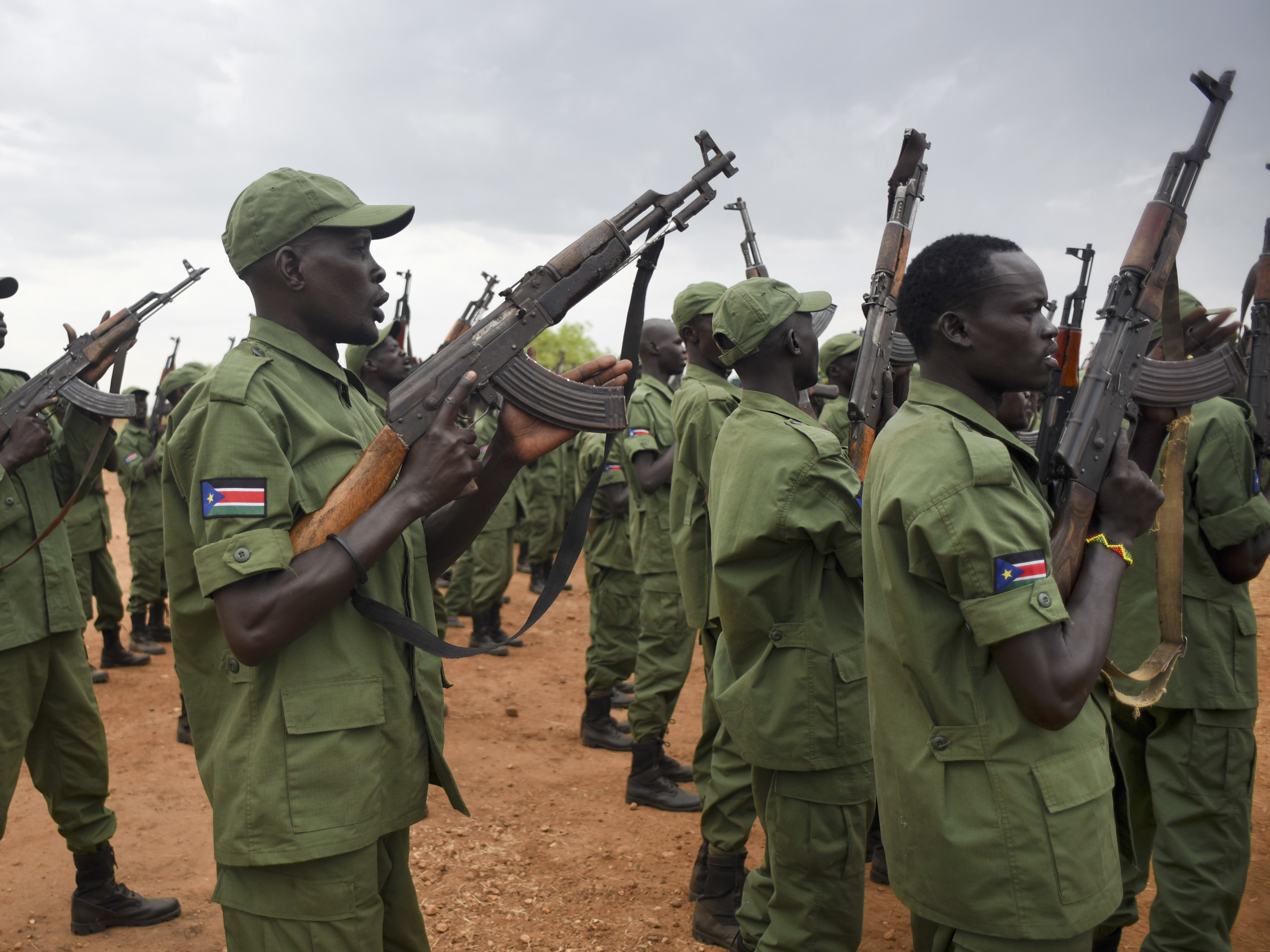 South Sudanese troops loyal to Vice President Riek Machar, pictured here in April, say their military positions in the capital are being attacked.
