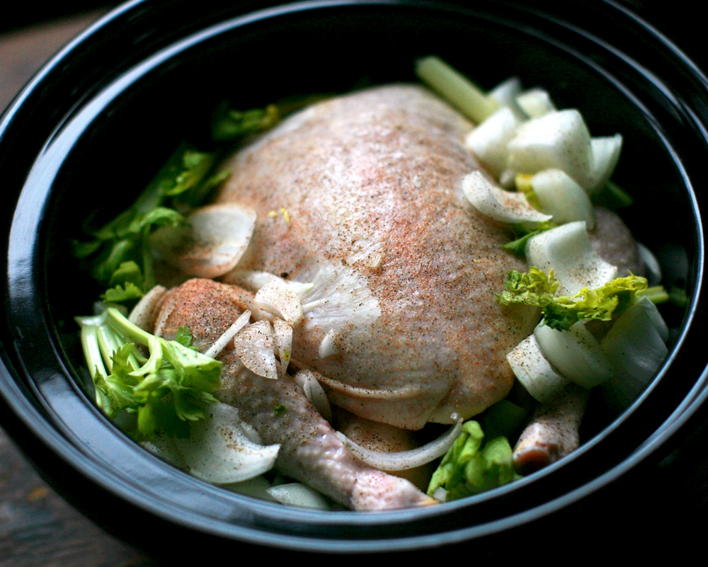 The slow cooker makes meal prep fast — especially when you ask the butcher to do the chopping for you.