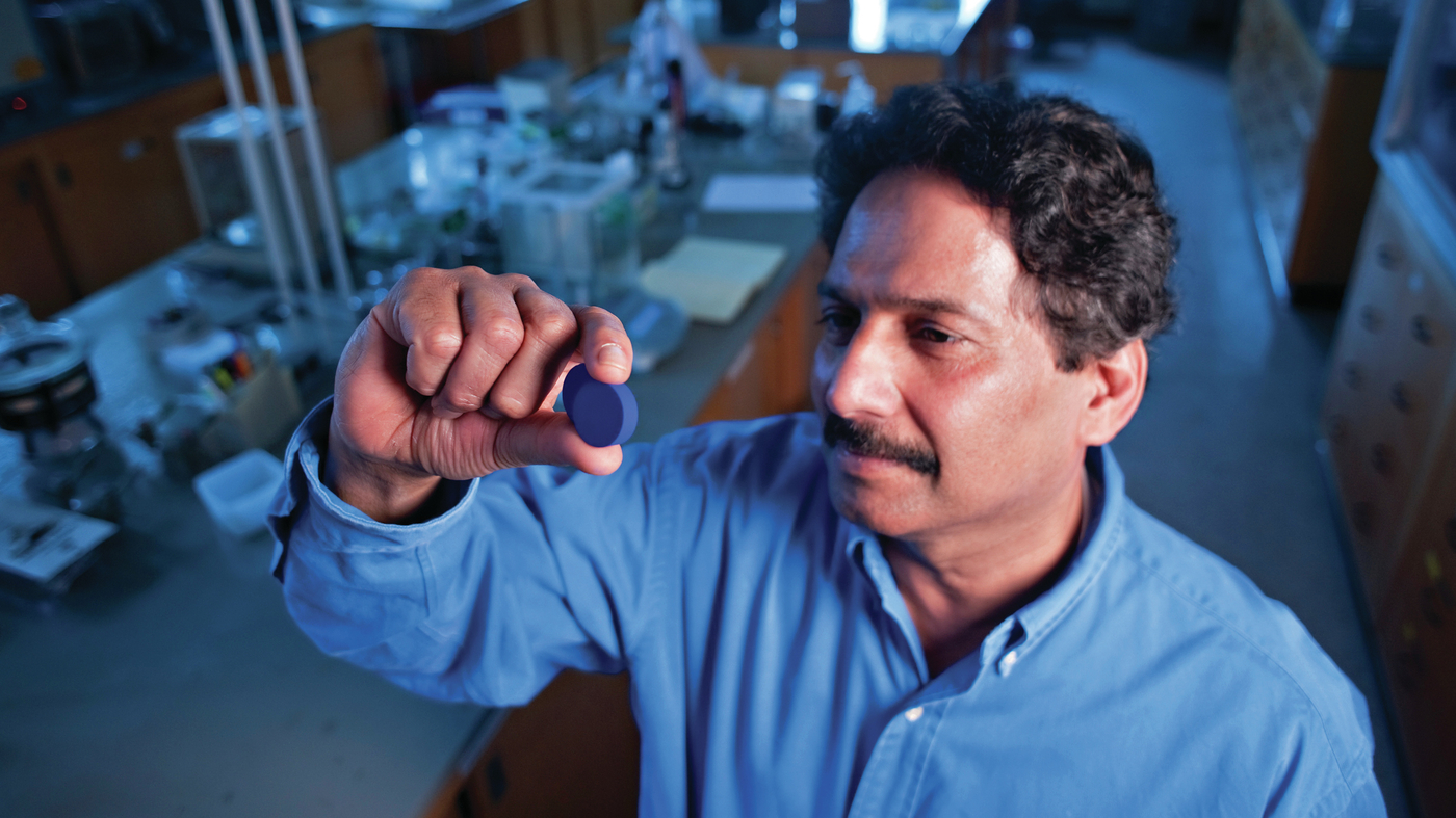 A Chemist Accidentally Creates A New Blue. Then What? : NPR