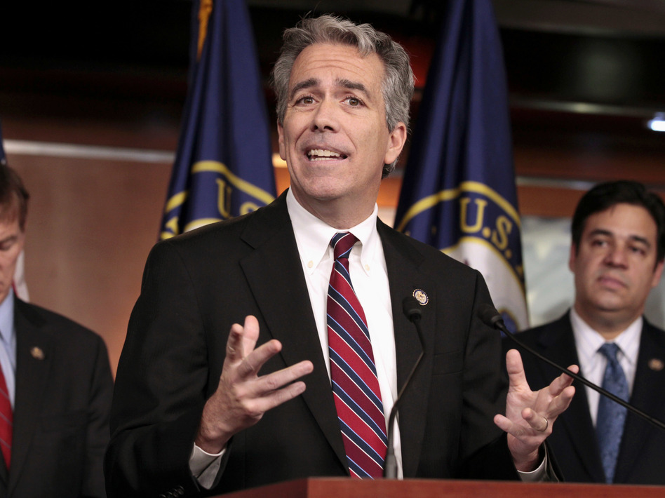 Former Illinois Rep. Joe Walsh is standing by a tweet he sent after the fatal shooting of five police officers in Dallas in which he warned President Obama to "Watch out" and "Real America is coming after you." (Carolyn Kaster/AP)