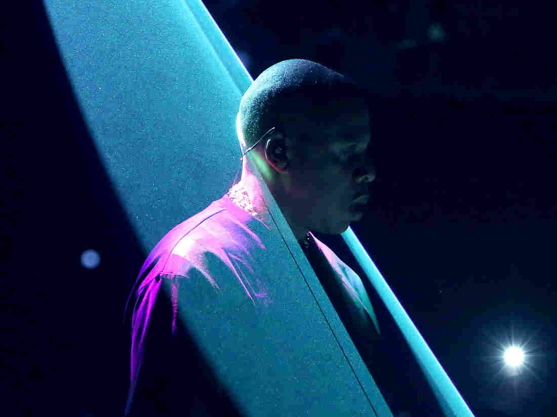 Jay Z on stage in 2014.