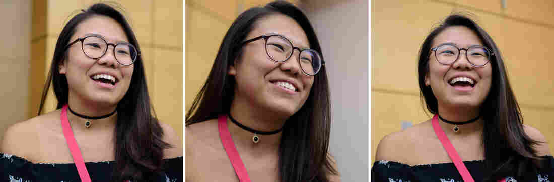 Kyung Mi Lee uses theater to share issues with her community. Recently, she acted in She Has A Name, a play that deals with human trafficking.