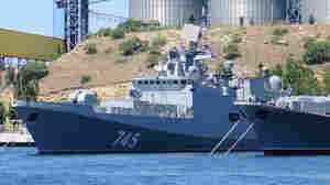 The View From A Russian Frigate In Crimea