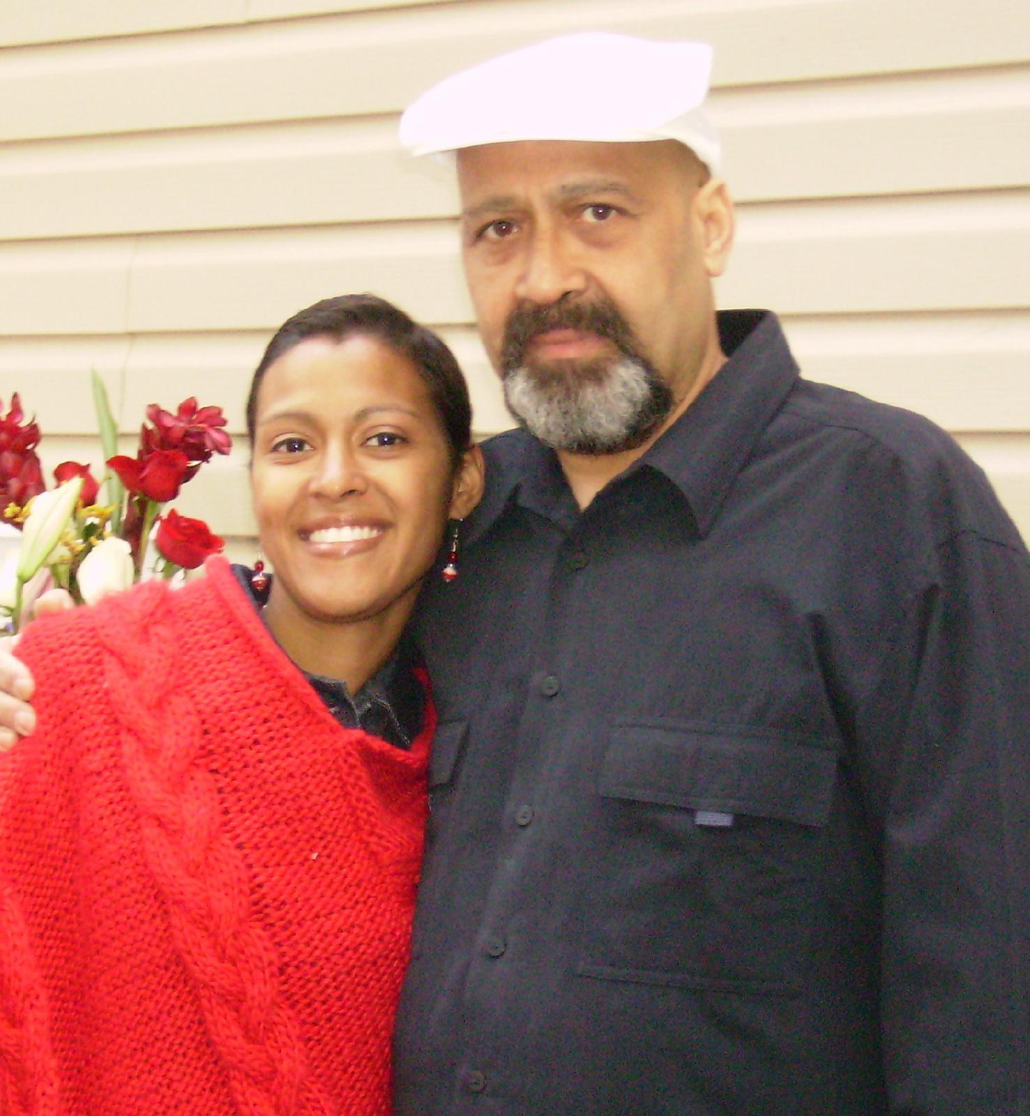 Vanessa Silva-Welch with her father, Arnaldo Silva, photographed in 2009, after they both finished their chemotherapy treatments.