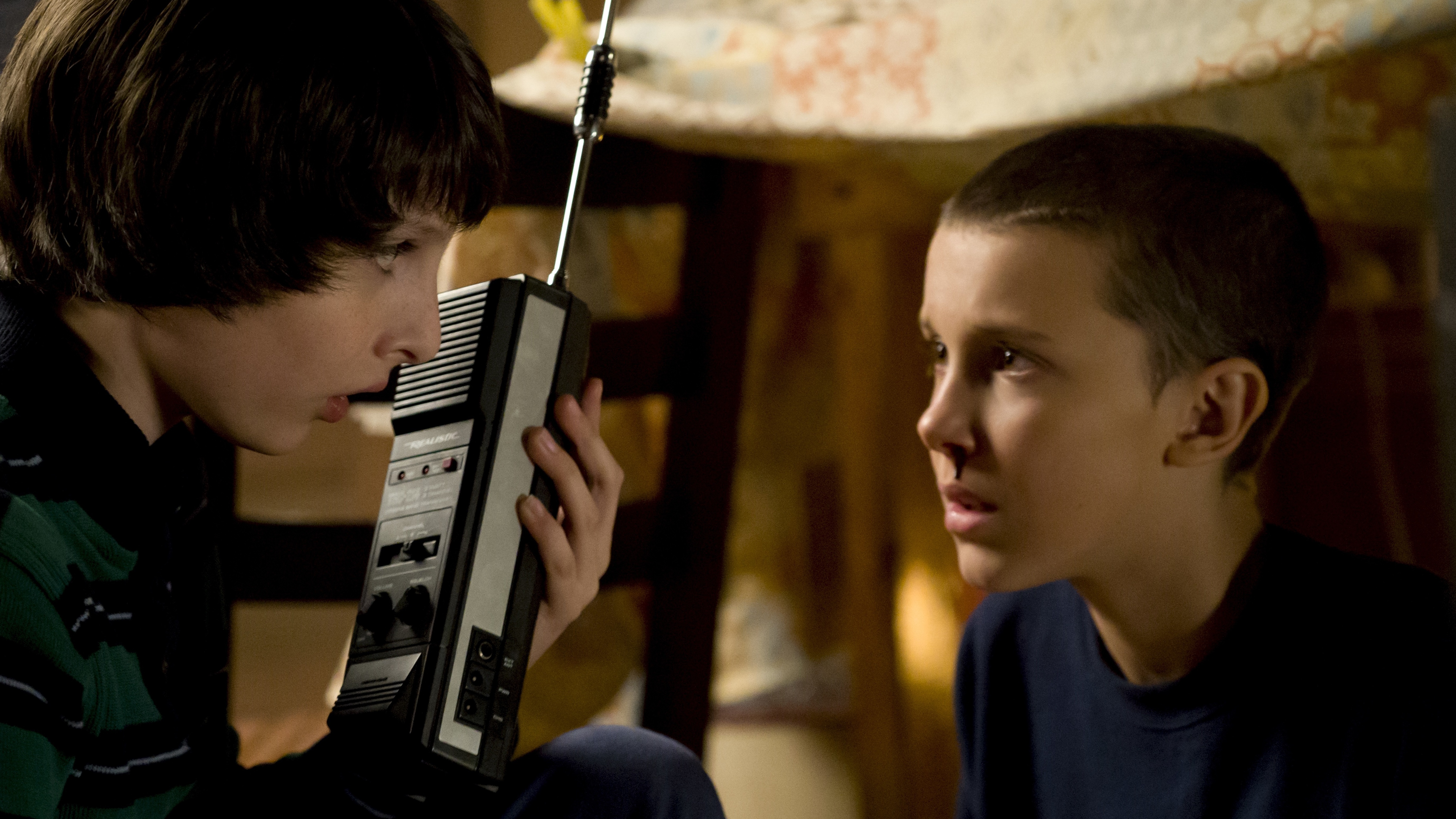 Mike Wheeler (Finn Wolfhand) and Eleven (Millie Bobby Brown). (Netflix)