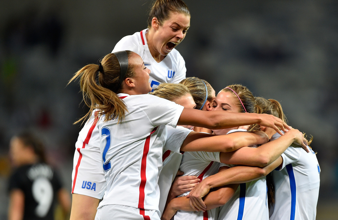 U.S. Women's Soccer Team Opens Olympics With A Win Over New Zealand