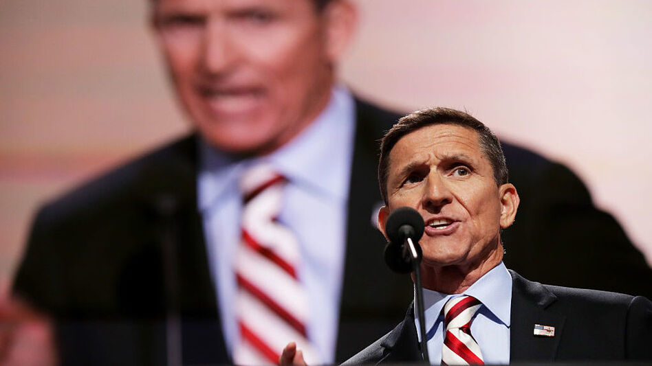 Retired Army Lt. Gen. Michael Flynn spoke at the Republican National Convention in Cleveland last month in support of Donald Trump. (Chip Somodevilla/Getty Images)