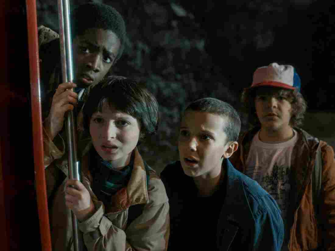 A scene from the Netflix series Stranger Things.