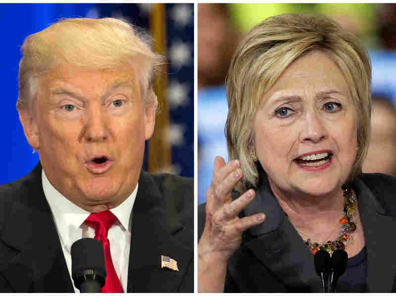 Donald Trump, left, and Hillary Clinton, right, delivered competing economic speeches this week.
