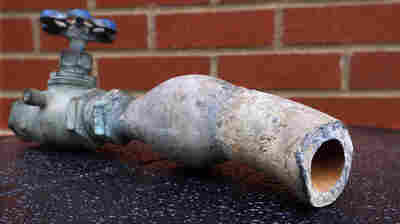 Lead water pipes are still used in many U.S. homes.