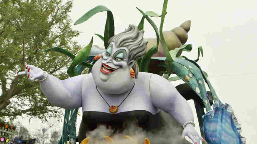 The Ursula float from the "Little Mermaid" entertains visitors to Disneyland in May 2005 in Anaheim, Calif.