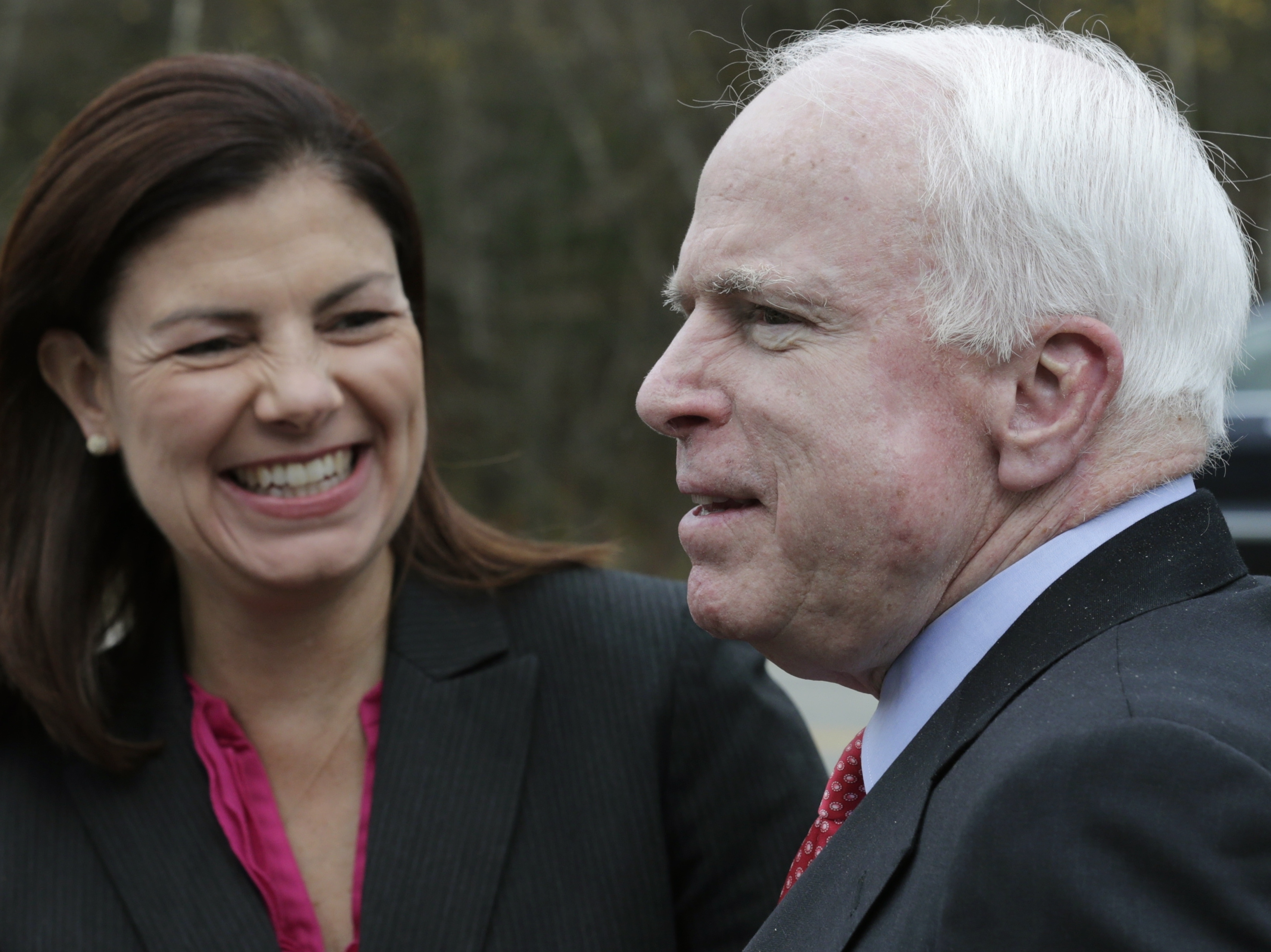 Sen. Kelly Ayotte, R-N.H., and Sen. John McCain, R-Ariz., seen here in 2012, are both facing competitive elections in 2016.