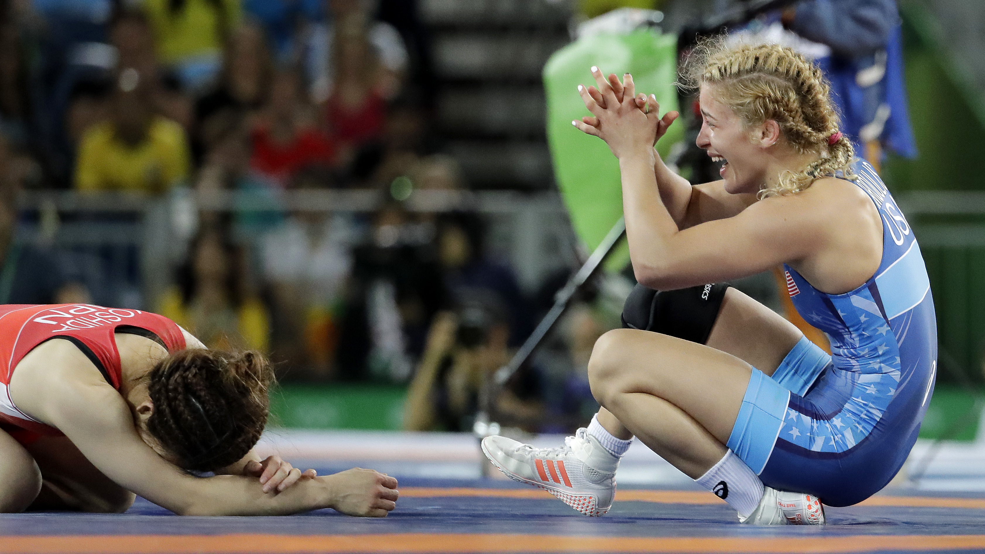 Helen Maroulis Takes First U.S. Gold In Women's Freestyle Wrestling