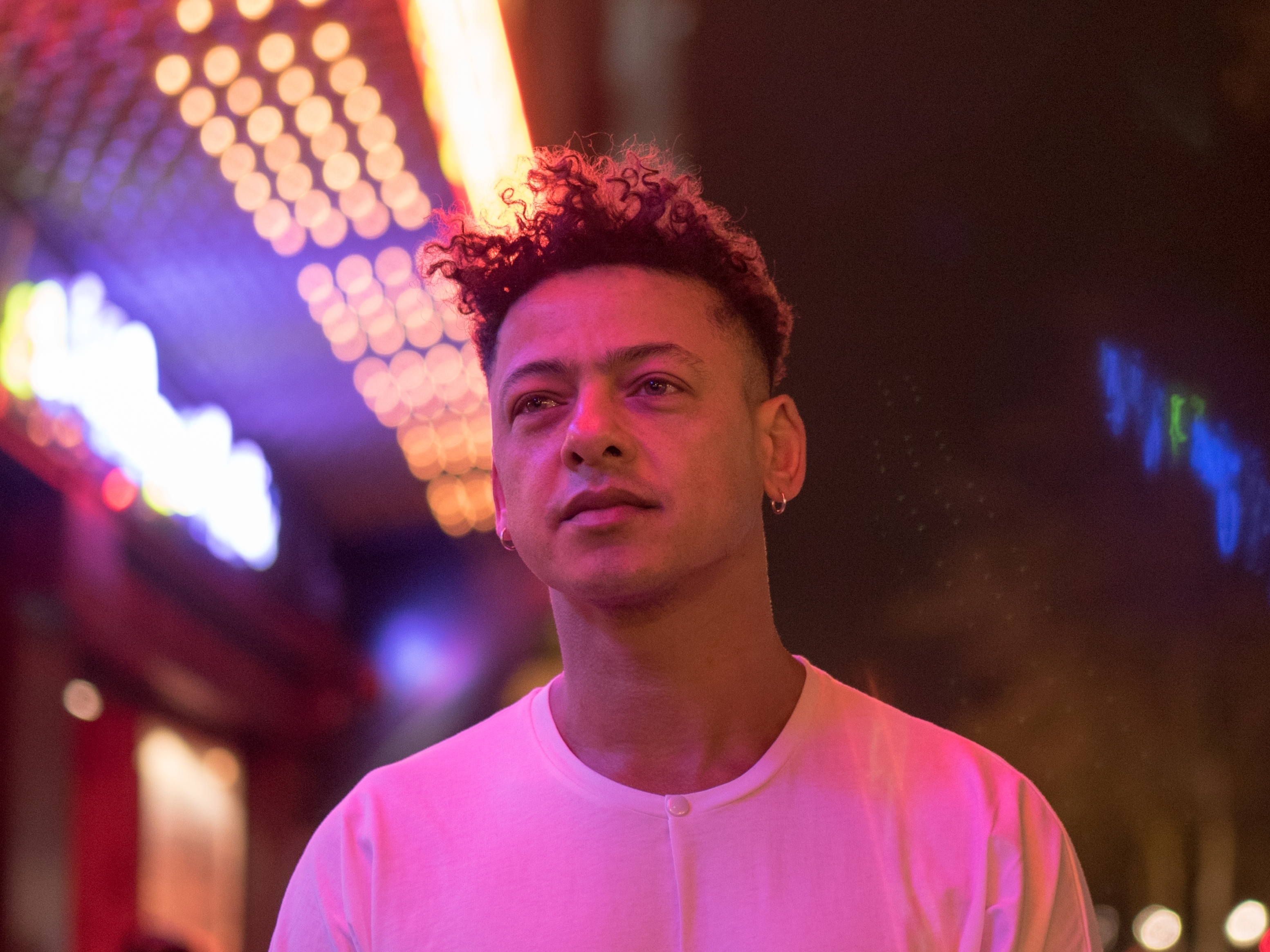 "When an idea comes, I devote myself to it. I find that it's a good way to exorcise demons," says Alan Abrahams, a.k.a. Portable.