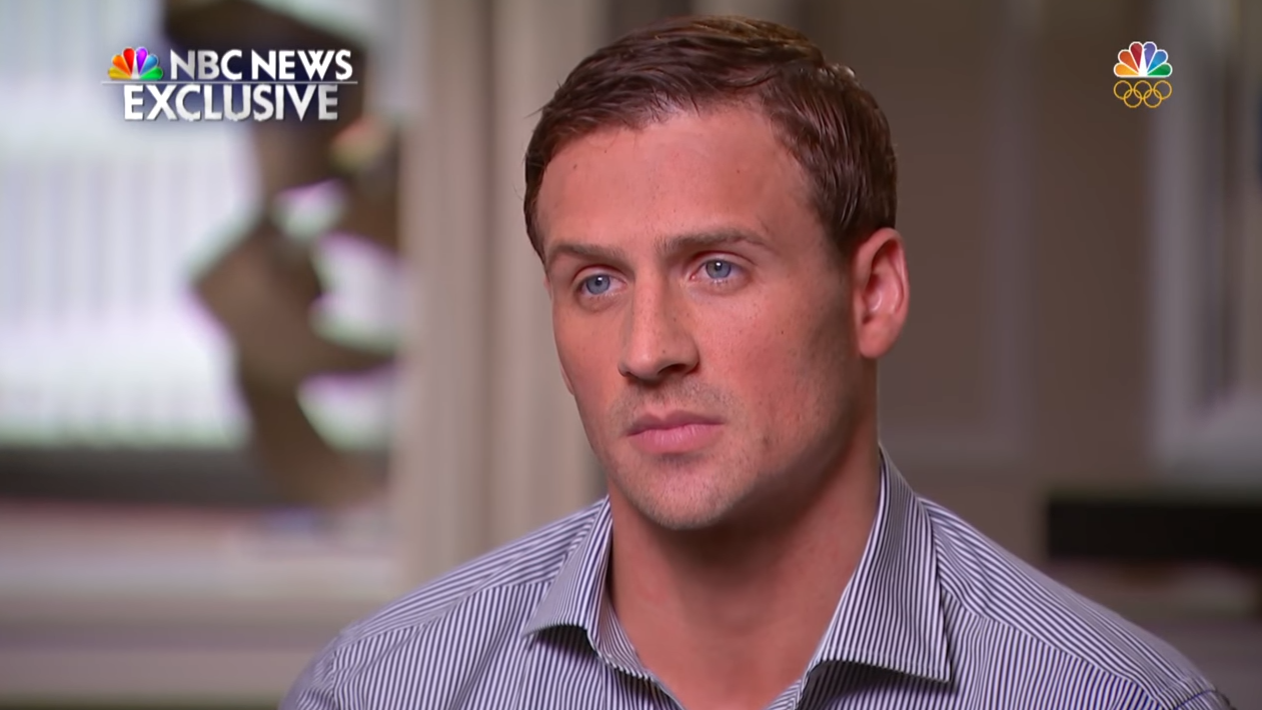 Nbc S Matt Lauer Interviews U S Swimmer Ryan Lochte About Rio