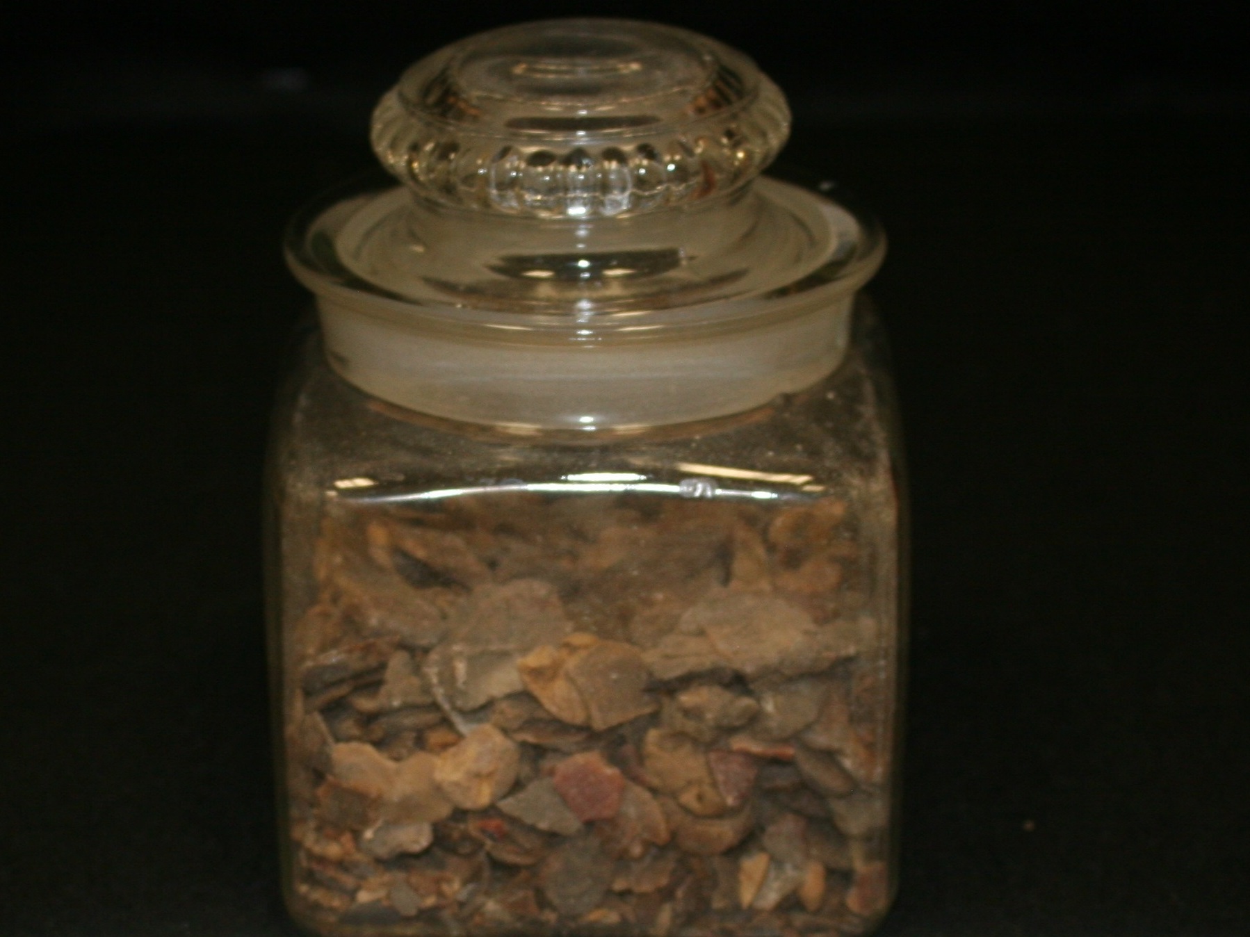 Chewing gum believed to have been masticated by the notorious gangster John Dillinger, now on display at the History of Pharmacy Museum in Tucson, Ariz.