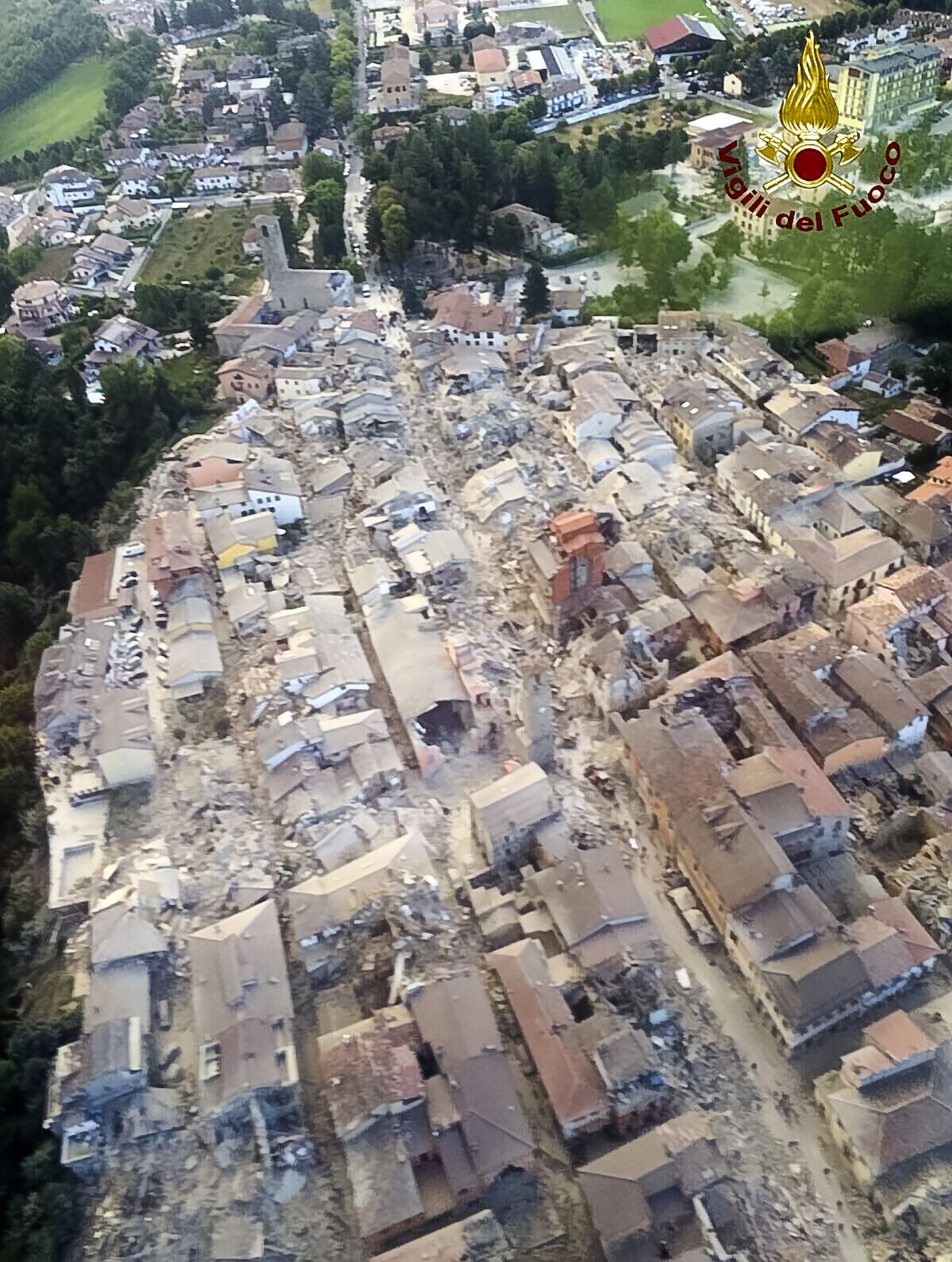 Earthquake in italy now