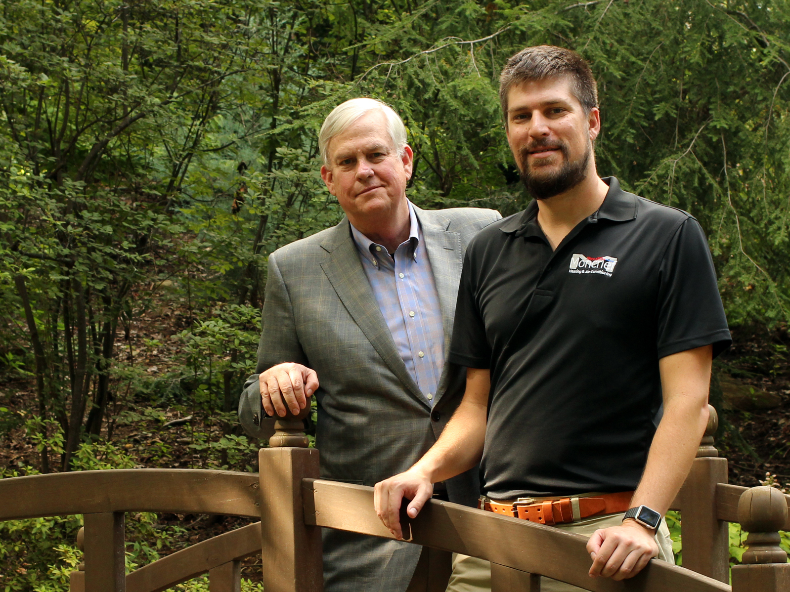 Frank Mutz, 67, and his son Phil, 36.
