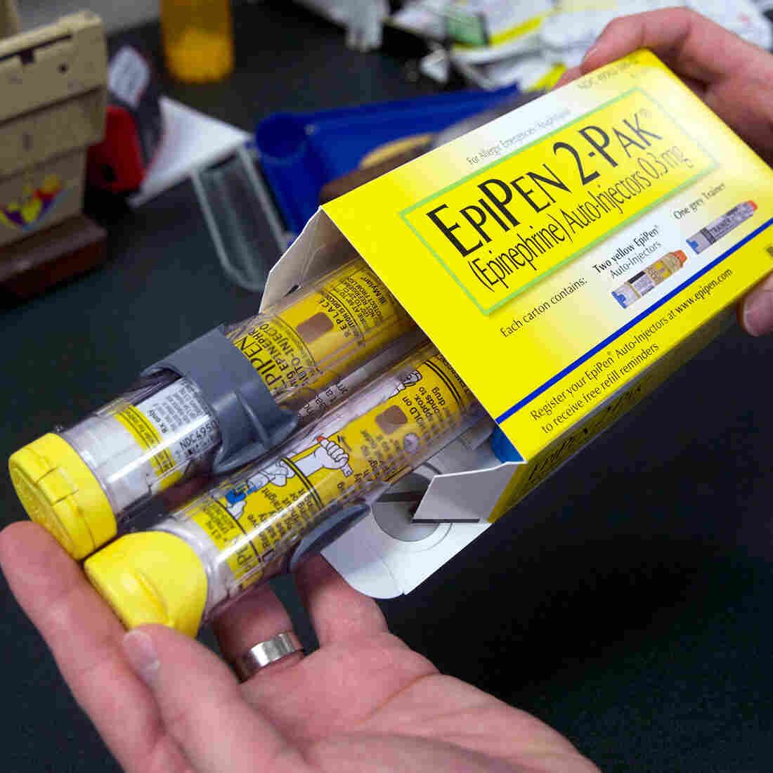 EpiPen Profits 50 Per Injector, Company Says Shots Health News NPR
