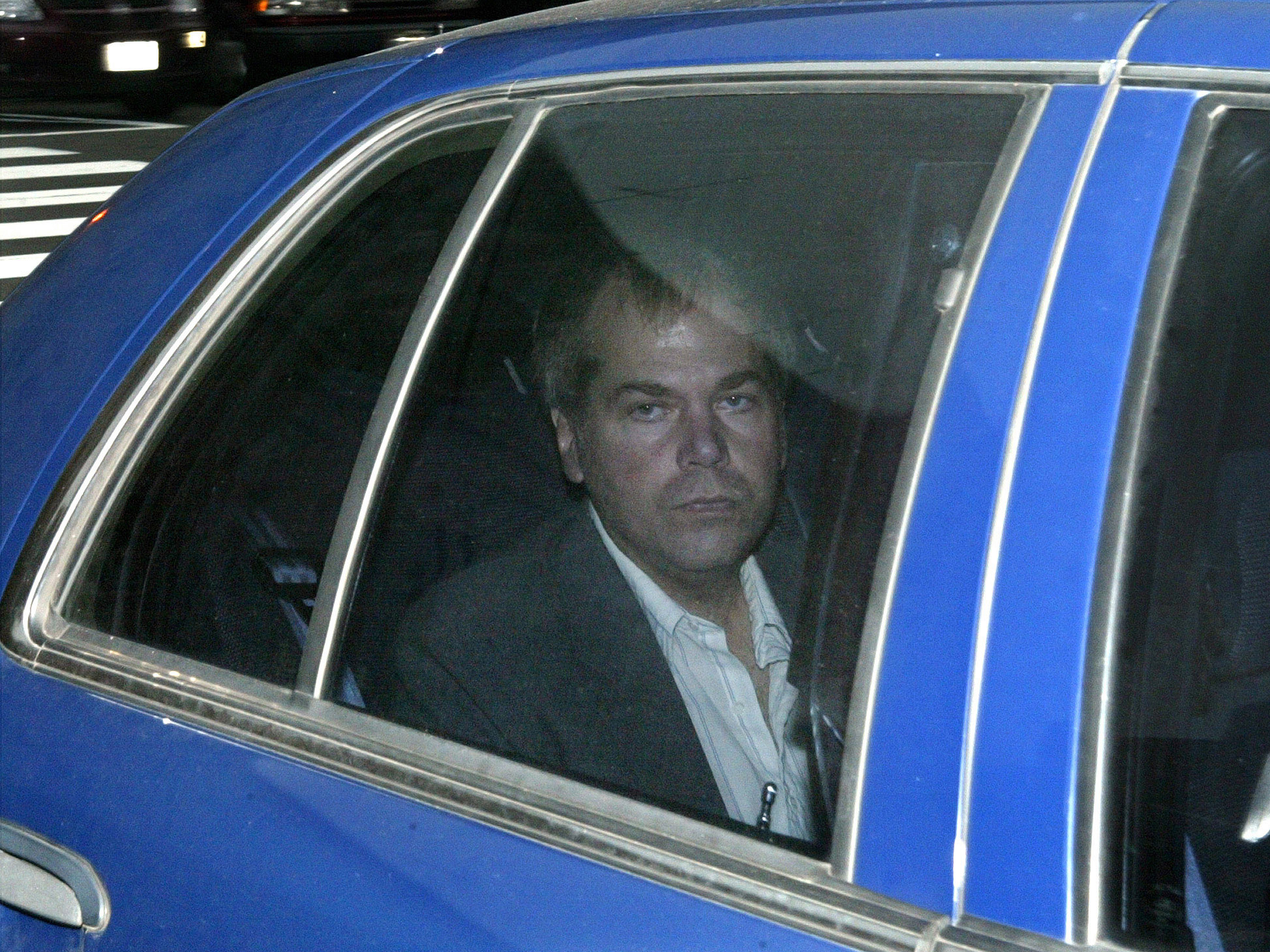 John Hinckley Jr. arriving at U.S. District Court in Washington in 2003.