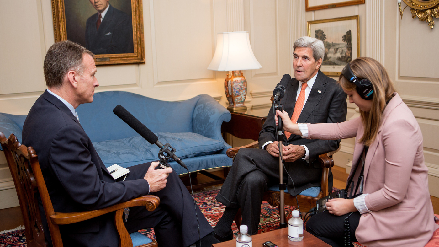 NPR News Interview With U.S. Secretary Of State John Kerry : NPR