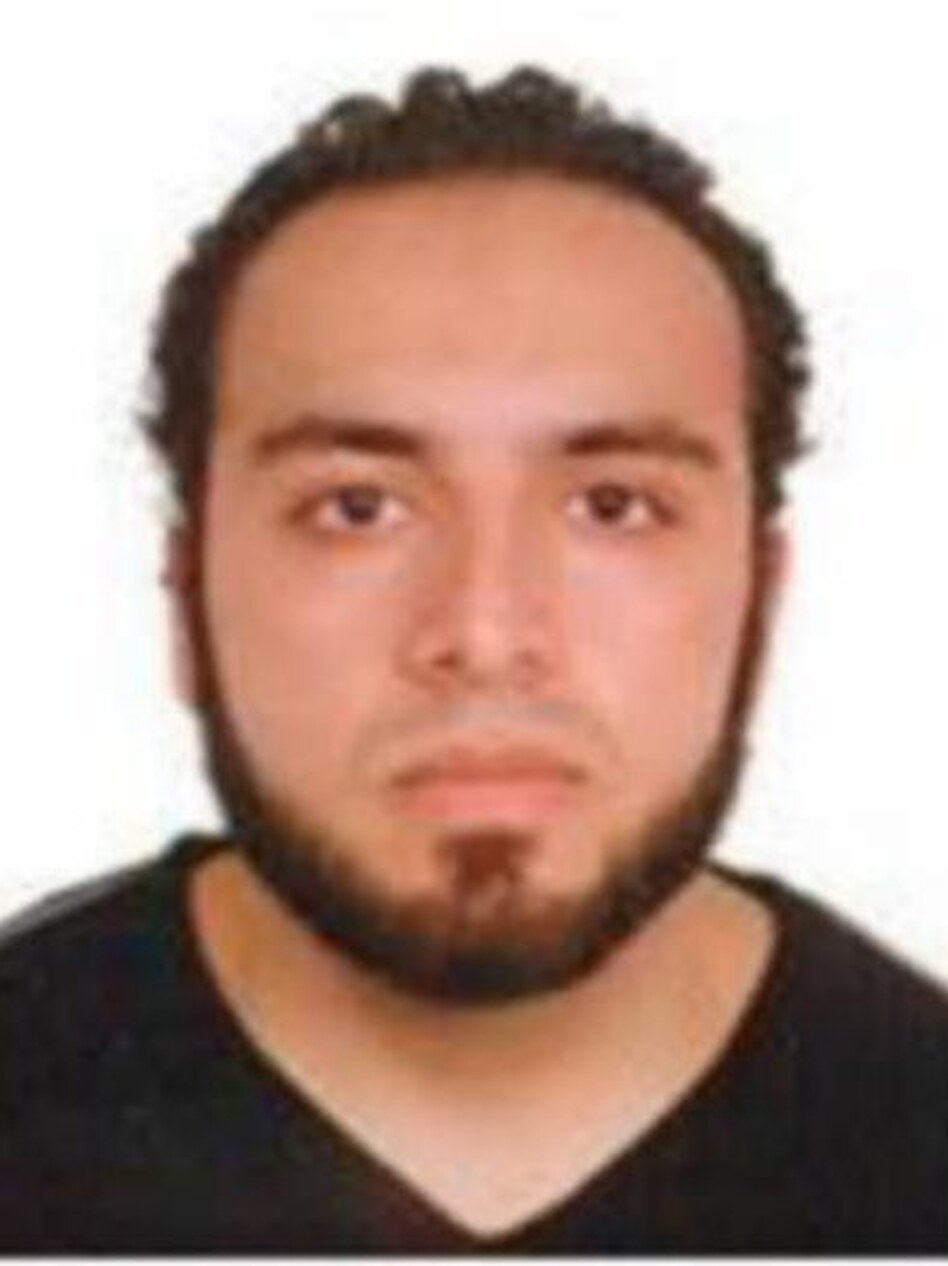 A photo released by the FBI shows Ahmad Khan Rahami, 28, a U.S. citizen of Afghan descent who should be considered armed and dangerous, the agency says. (FBI )