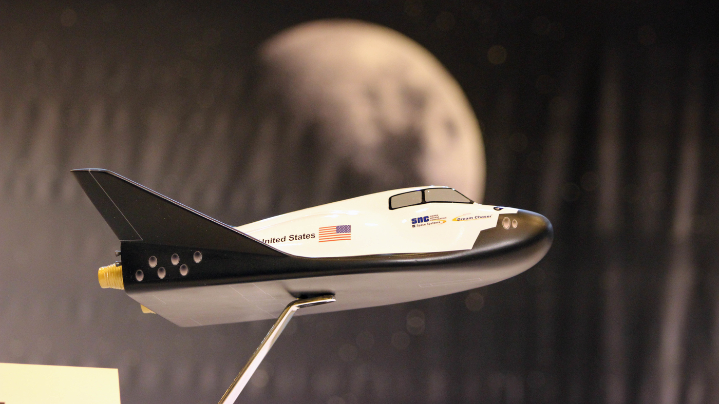 Dream Chaser Spacecraft Display Model