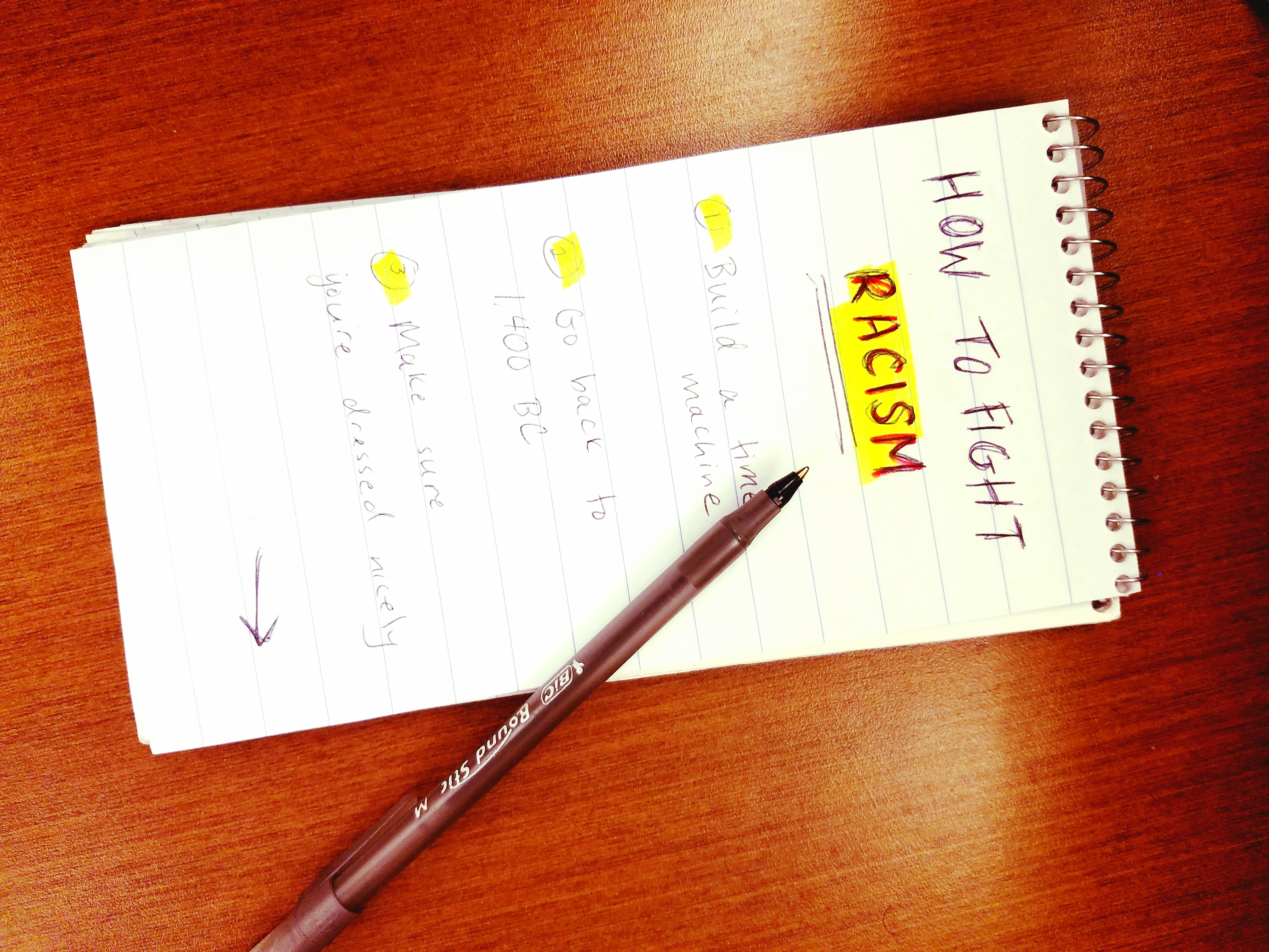 We asked how you deal with casual racism. You started from the top.