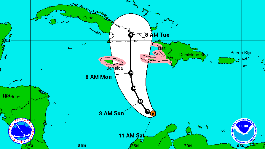 Hurricane Matthew Looms As A Category 4 Storm