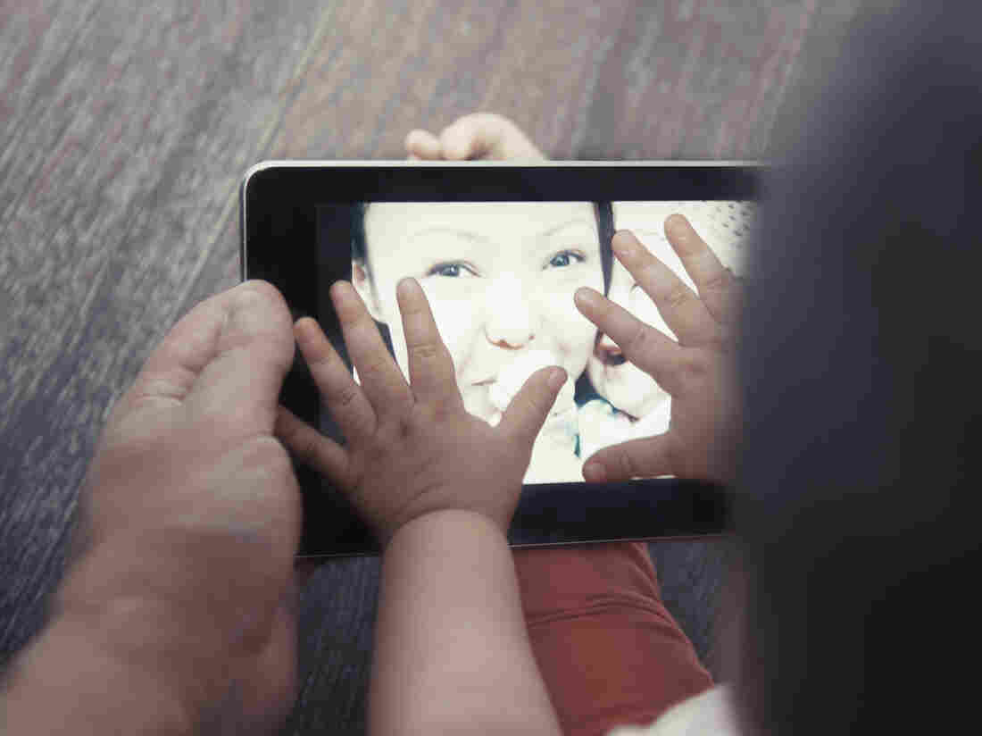 New research suggests that some forms of screen time, including live interactions via video chat, may be beneficial to infants.