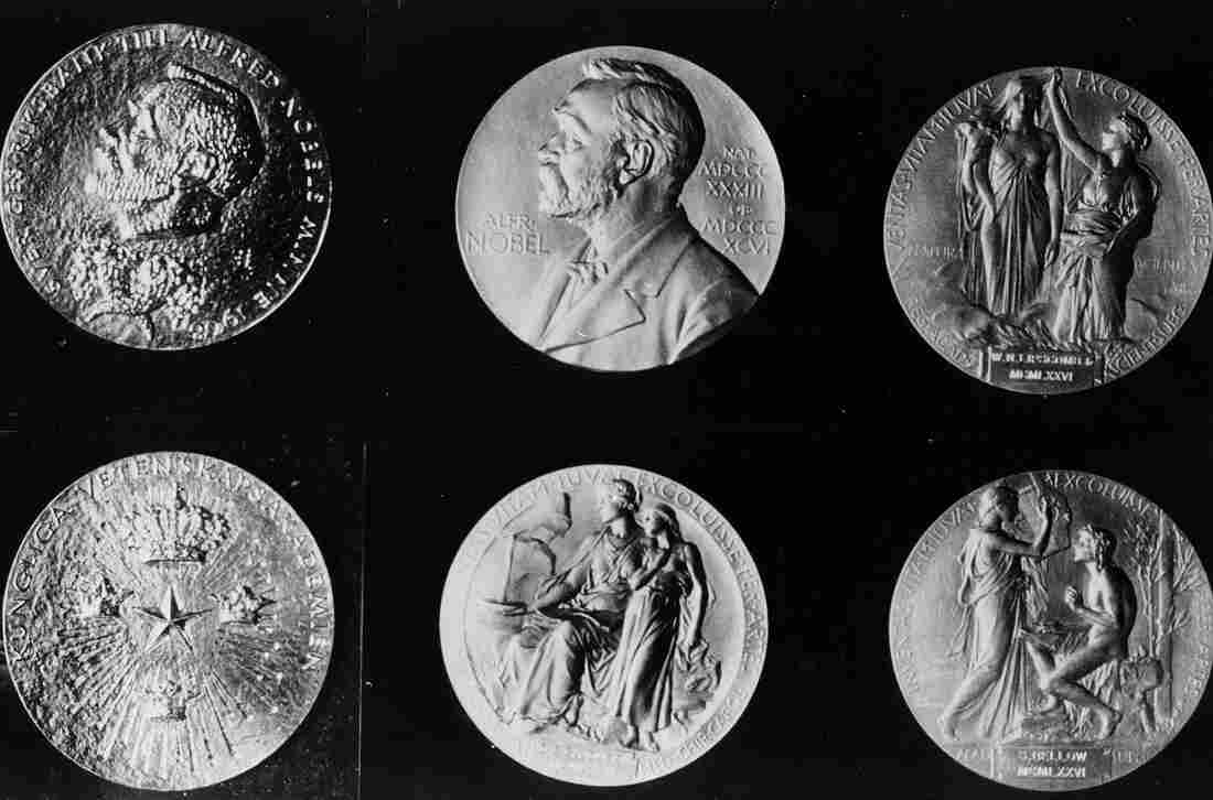 The Nobel medals from 1976.