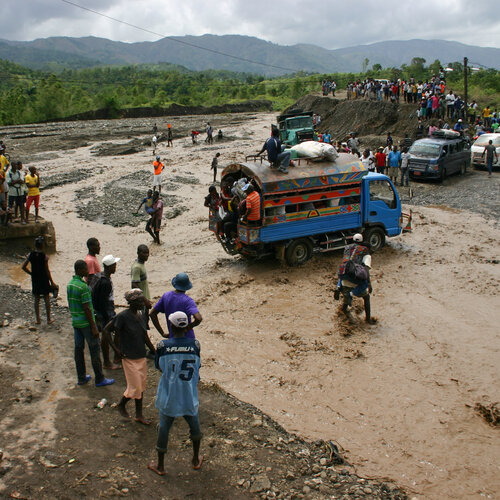 Hurricane Matthew Leaves Hundreds Dead In Haiti; Homes And Crops Are Devastated