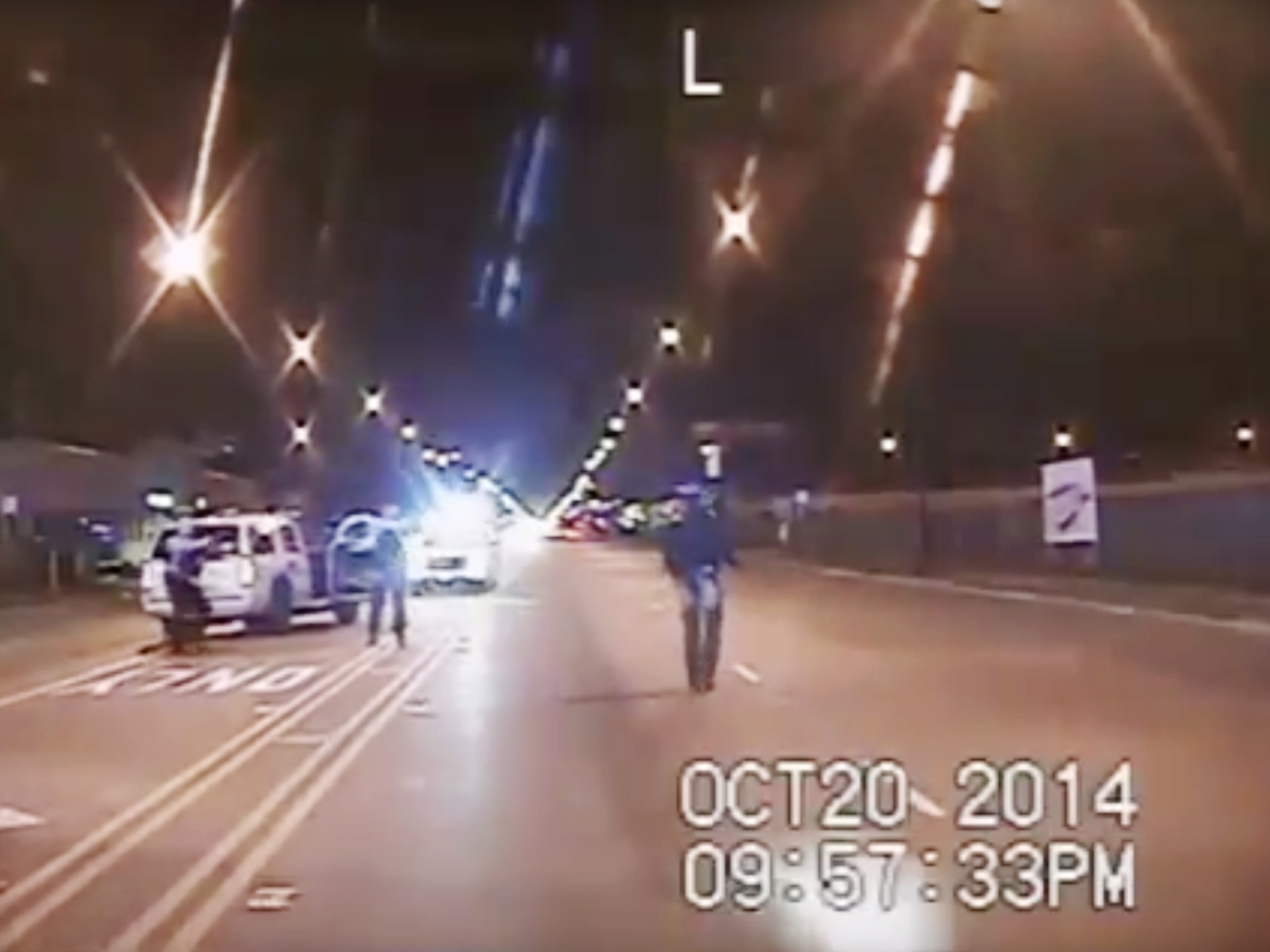 Laquan McDonald, right, walked down the street moments before being fatally shot by a police officer sixteen times in Chicago. The shooting, caught on a police video, was part of a steady drumbeat of scandals that have embroiled the city's police department in recent years.