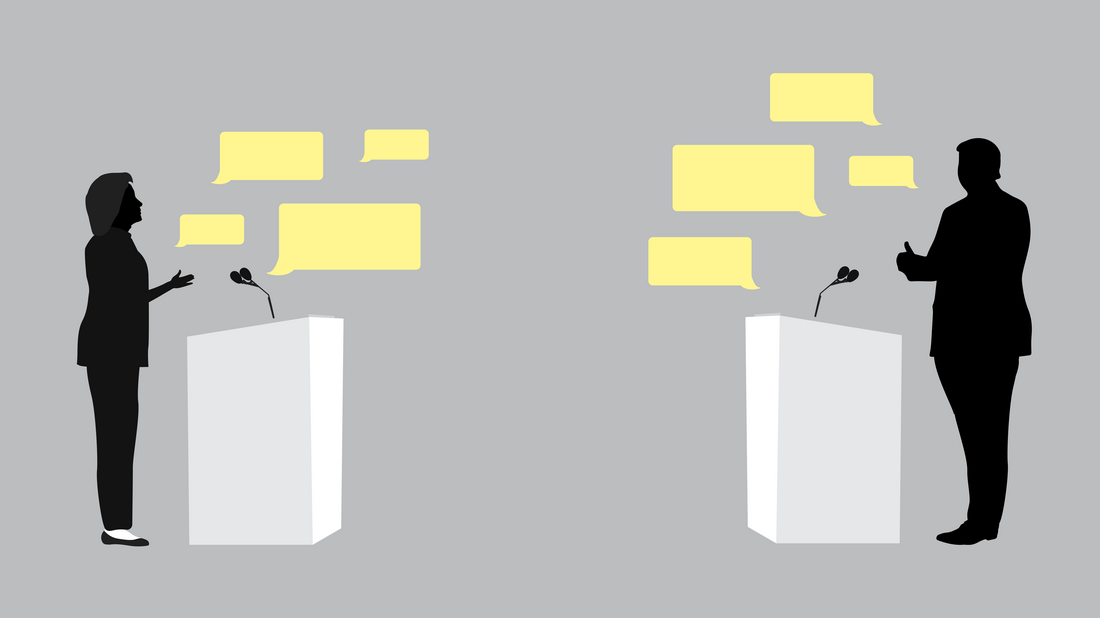 Hillary Clinton and Donald Trump debate for the second time Sunday night.