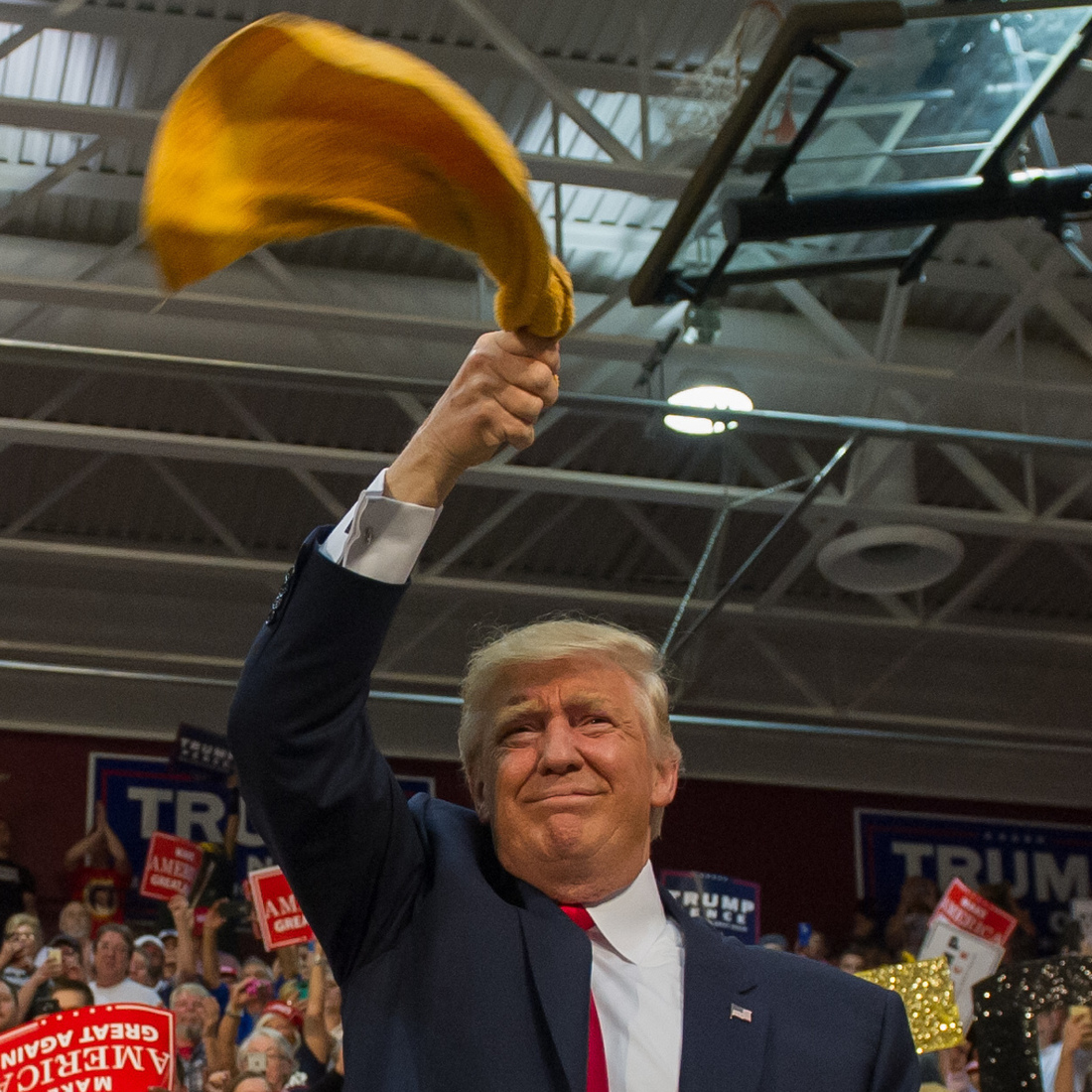 Trump Takes 'Shackles' Off, On The Trail And On Twitter