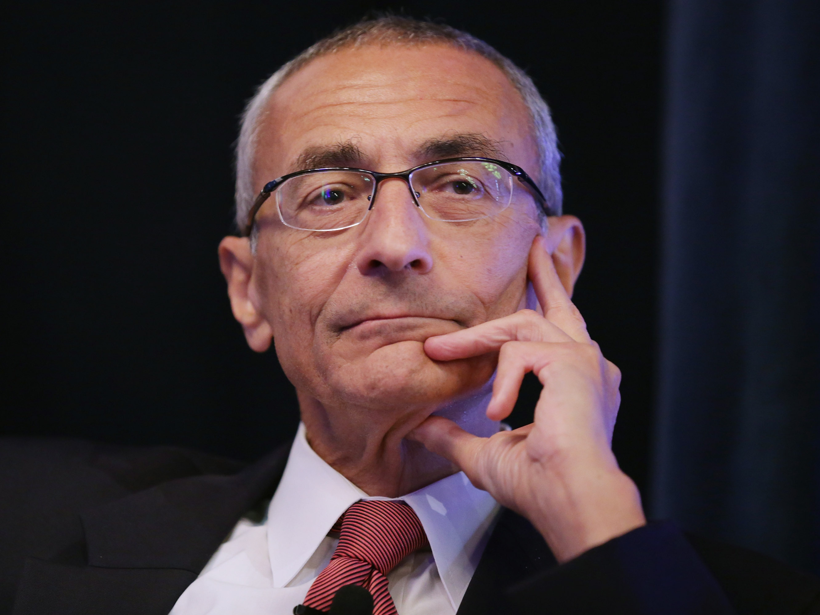 John Podesta was Bill Clinton's White House chief of staff from 1998 to 2001 and is now Hillary Clinton's campaign chairman. (Getty Images)