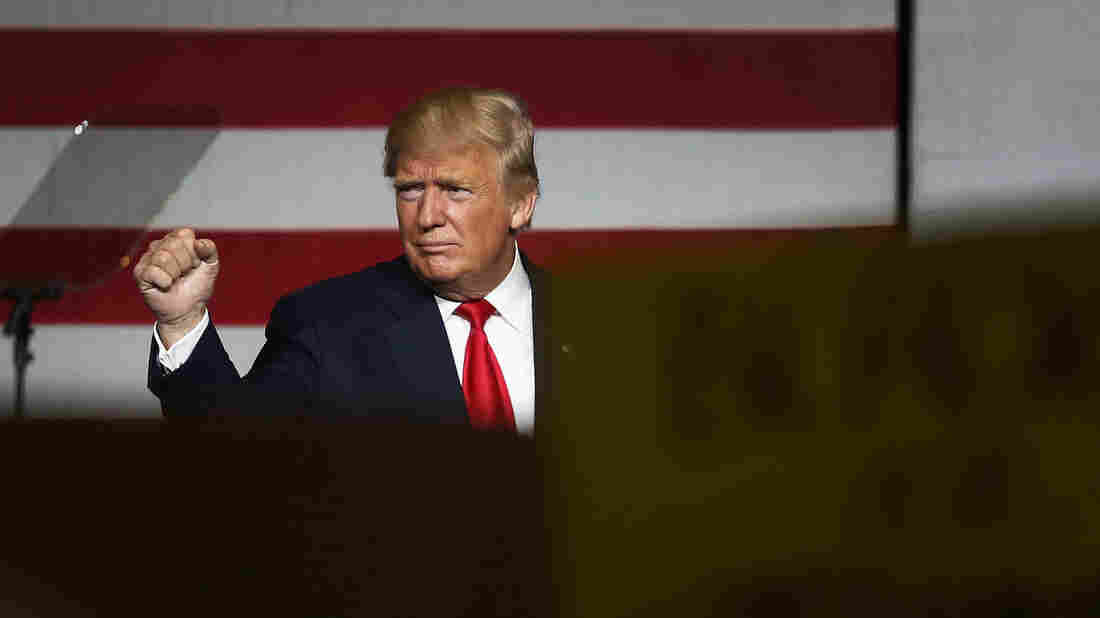 Some Republican officials stick with Trump, cite the issues