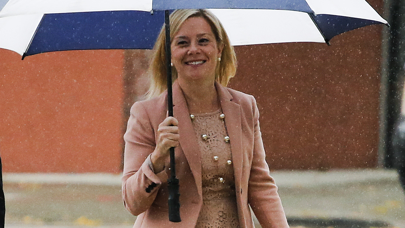 Bridget Anne Kelly, New Jersey Gov. Chris Christie's former deputy chief of staff, said in federal court Friday that the governor knew about a controversial traffic plan at least one month in advance. (Getty Images)