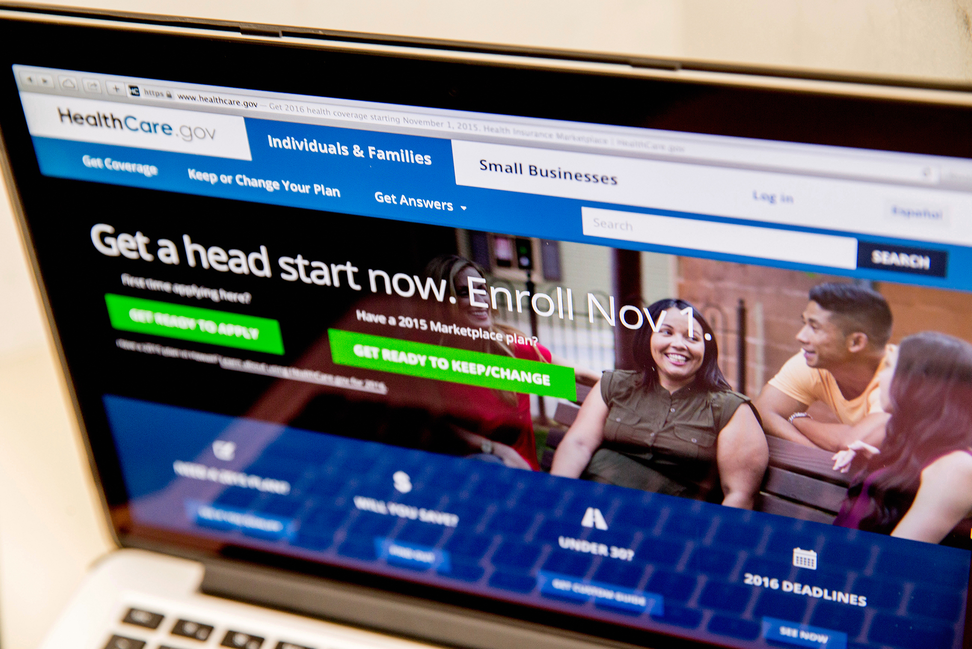 You can check HealthCare.gov for health insurance options and prices.